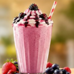 Blooming Berry Milk Shake