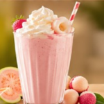 Guava Lychee Breeze Milk Shake