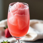 Strawberry Mimosa Sorbet