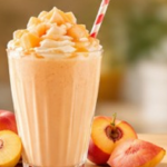 Perfect Peach Milk Shake